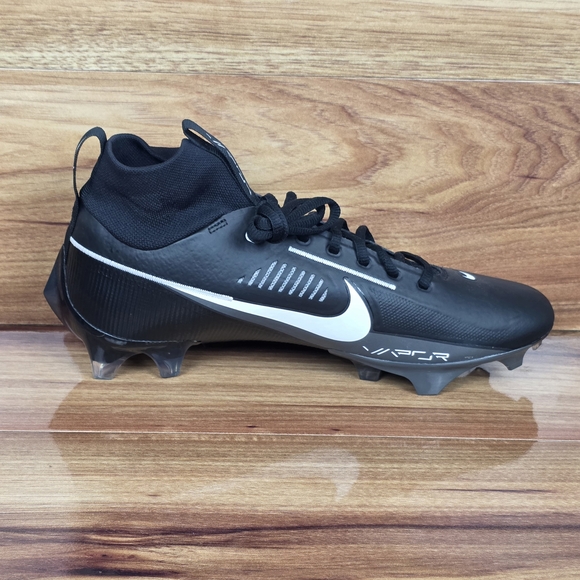 Nike Vapor Edge Pro 360 2 Men\'s Size 10 Triple Black Football Cleats DA5456-010 main image 7